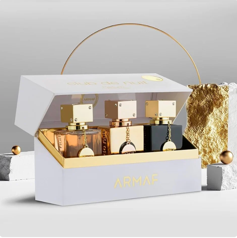 ARMAF CLUB DE NUIT ESTUCHE WOMAN X3 (MILLESTONE-WOMAN-INTENSE WOMAN)