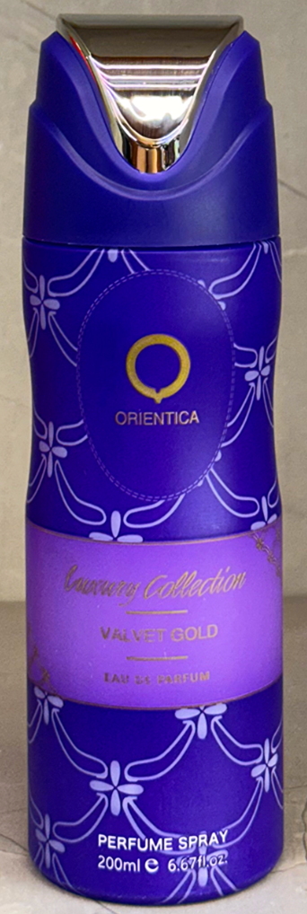 ORIENTICA VALVET GOLD SPRAY