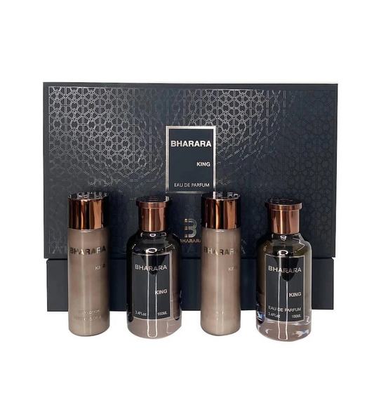 ESTUCHE BHARARA KING 4 PIEZAS